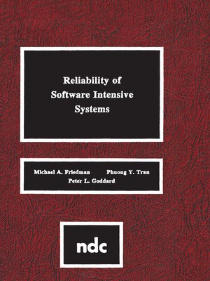 cover image of Reliability of Software Intensive Systems